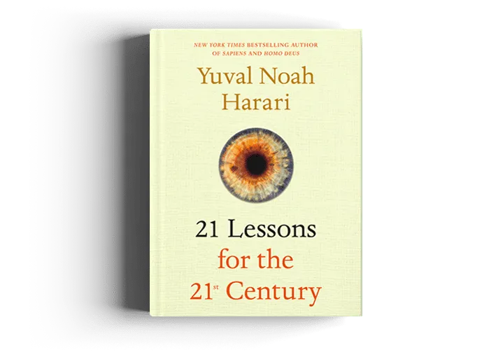 Cover of 21 Lessons for the 21st Century by Yuval Noah Harari